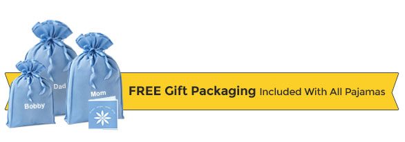 FREE Gift Packaging included with all pajamas