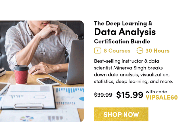 The Data Analysis Bundle | Shop Now