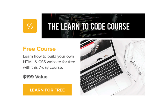 Learn to code | shop now