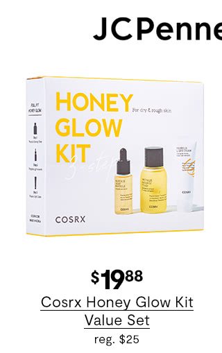 $19.88 Cosrx Honey Glow Kit Value Set, regular $25