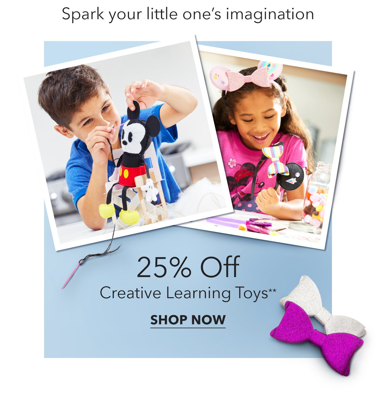 25% off Creative Learning Toys | Shop Now