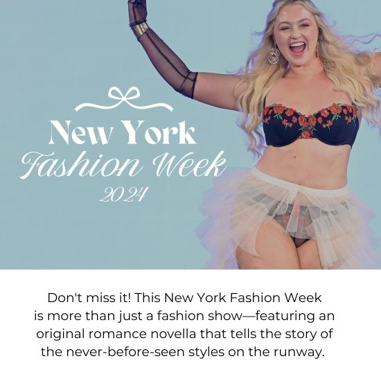 New York Fashion Week 2024. Do not miss it. This New York Fashion Week is more than just a fashion show-featuring an original romance novella that tells the story of the never-before-seen styles on the runway.