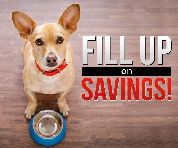 Fill Up On Savings!