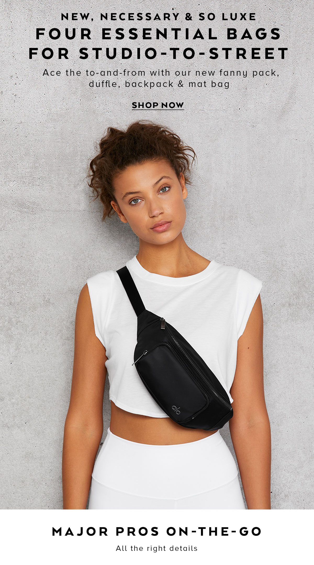 Epic News! 4 Necessary Bags to Elevate Your To-and-From - Alo Yoga Email  Archive