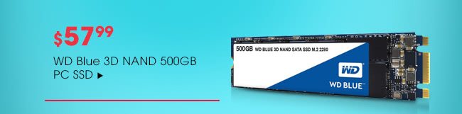 WD Blue 3D NAND 500GB PC SSD