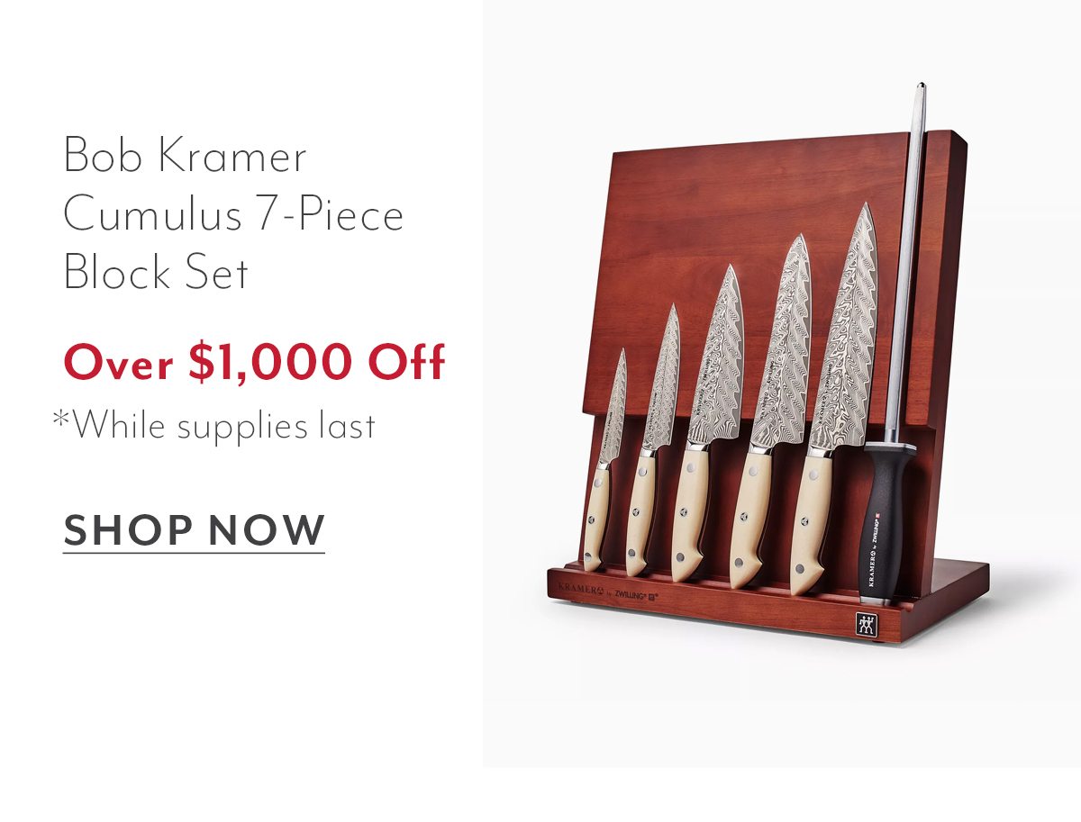 Bob Kramer Cumulus 7-Piece Block Set