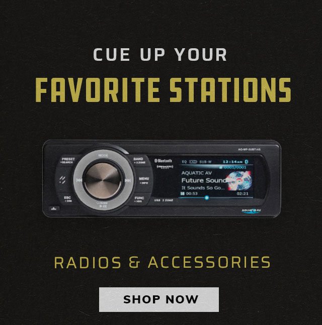 Cue up your favorite stations 