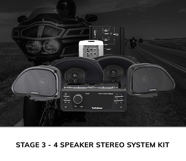 Stage 3-4 Speaker Stereo System Kit 
