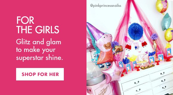 FOR THE GIRLS | Glitz and glam to make your superstar shine. | SHOP FOR HER