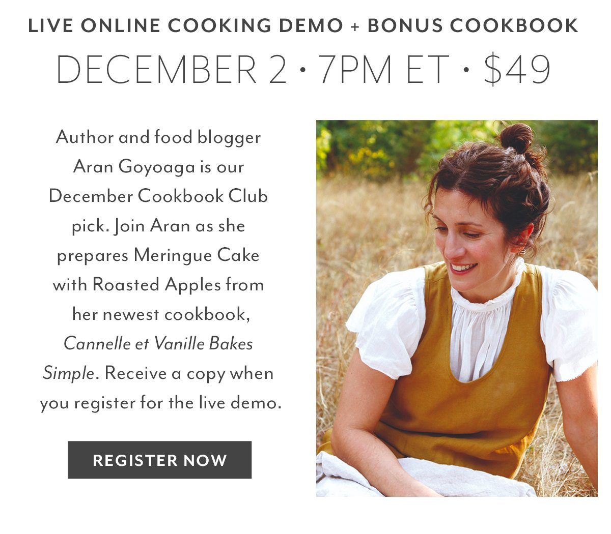 LIVE COOKING DEMO