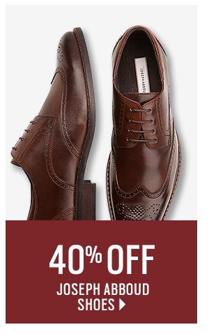 40% off Joseph Abboud Shoes