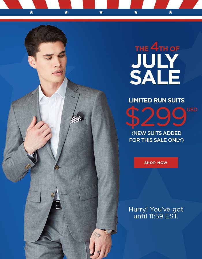 JULY 4TH SALE