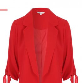 red blazer