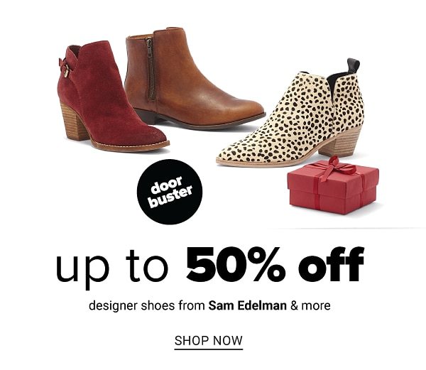 Up to 50% off Designer Shoes from Sam Edelman & more - Shop Now