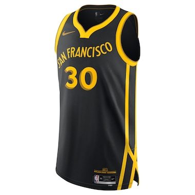  Nike Stephen Curry Black 2023/24 Authentic Jersey - City Edition