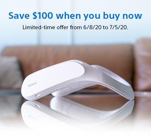 Save $100 when you buy now | Limited-time offer from 6/8/20 to 7/5/20.