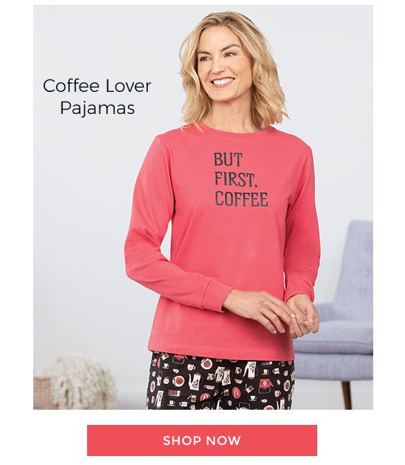 Shop Coffee Lover Pajamas