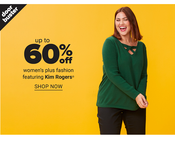 up to 60% off women's plus fashion featuring Kim Rogers - Shop Now