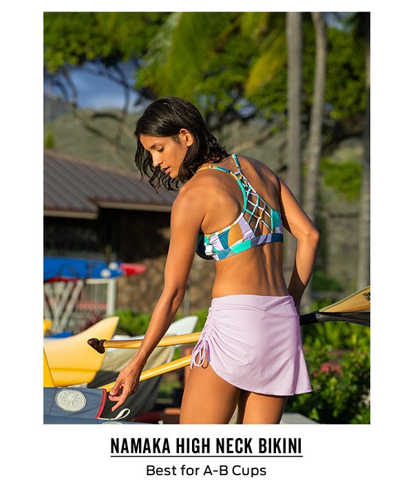 Namaka High Neck Bikini Top | Best for A-B Cups >