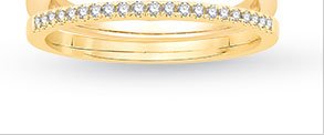 Diamond Wedding Band 1/10 ct tw 14K Yellow Gold