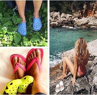 Tag your photos @Crocs #ComeAsYouAre