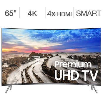 Samsung 65-inch Class (64.5-inch Diag.) Curved 4K Ultra HD LED LCD TV