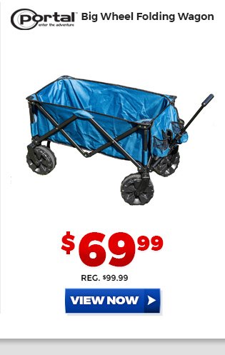 Portal Big Wheel Folding Wagon