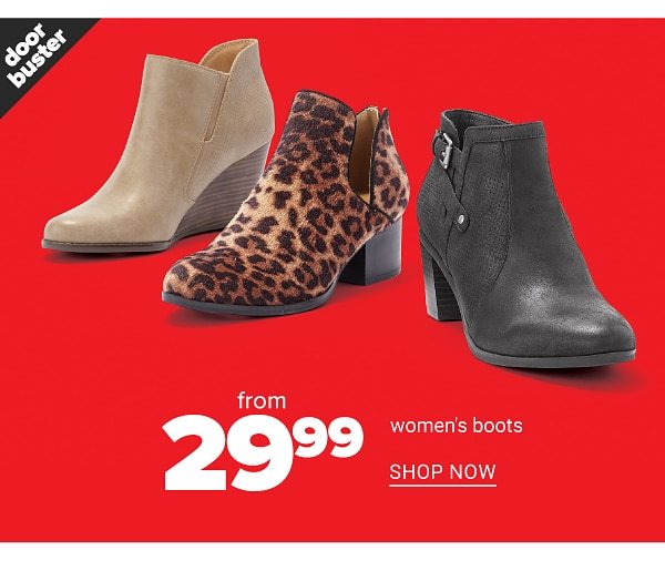 From 29.99 Women's Boots - Shop Now