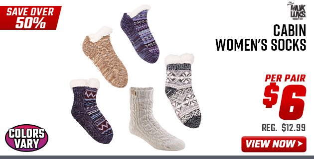 Muk Luks Cabin Women's Socks