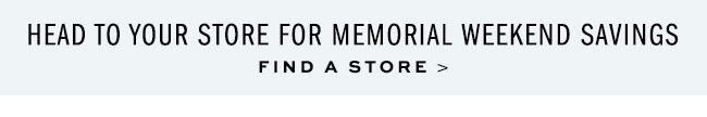 Memorial Day Savings at Your Local Store