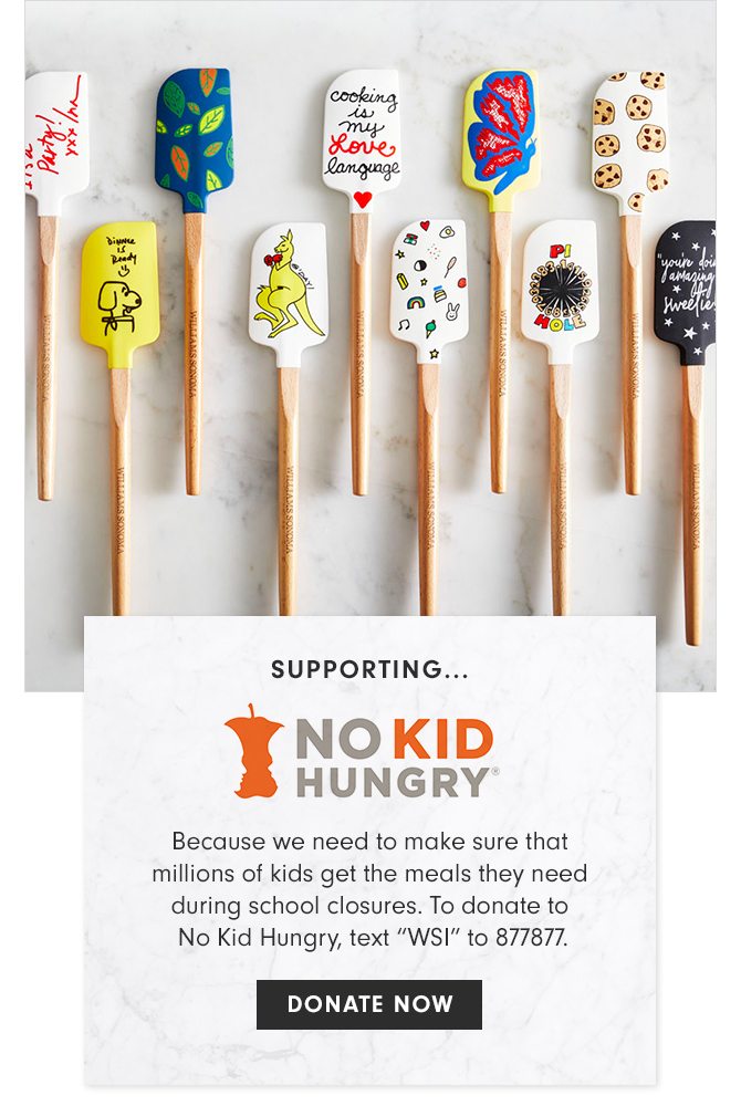 SUPPORTING... NO KID HUNGRY® - DONATE NOW