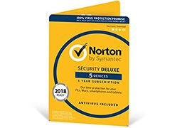 Norton Security Deluxe Up to 5 Devices (PC/Mac/iOS/Android) 1-year Subscription