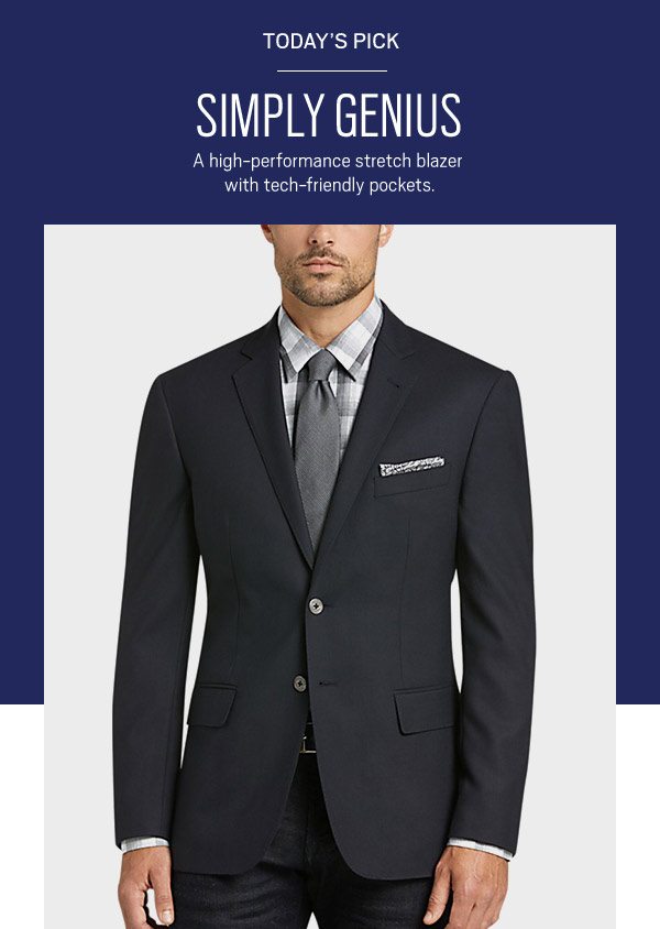 TODAY'S PICKS | $199.99 JOE Joseph Abboud Performance Blazer - SHOP NOW