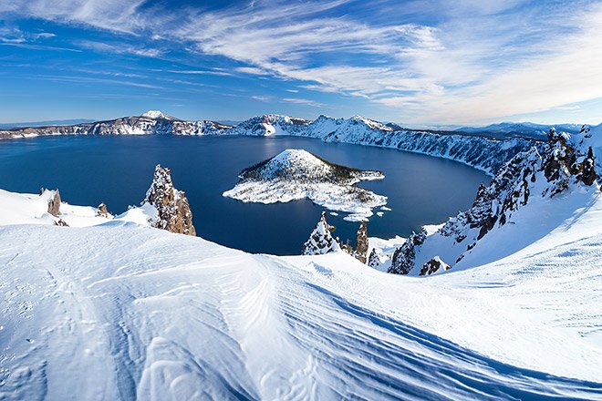 Explore Crater Lake Winter Camping