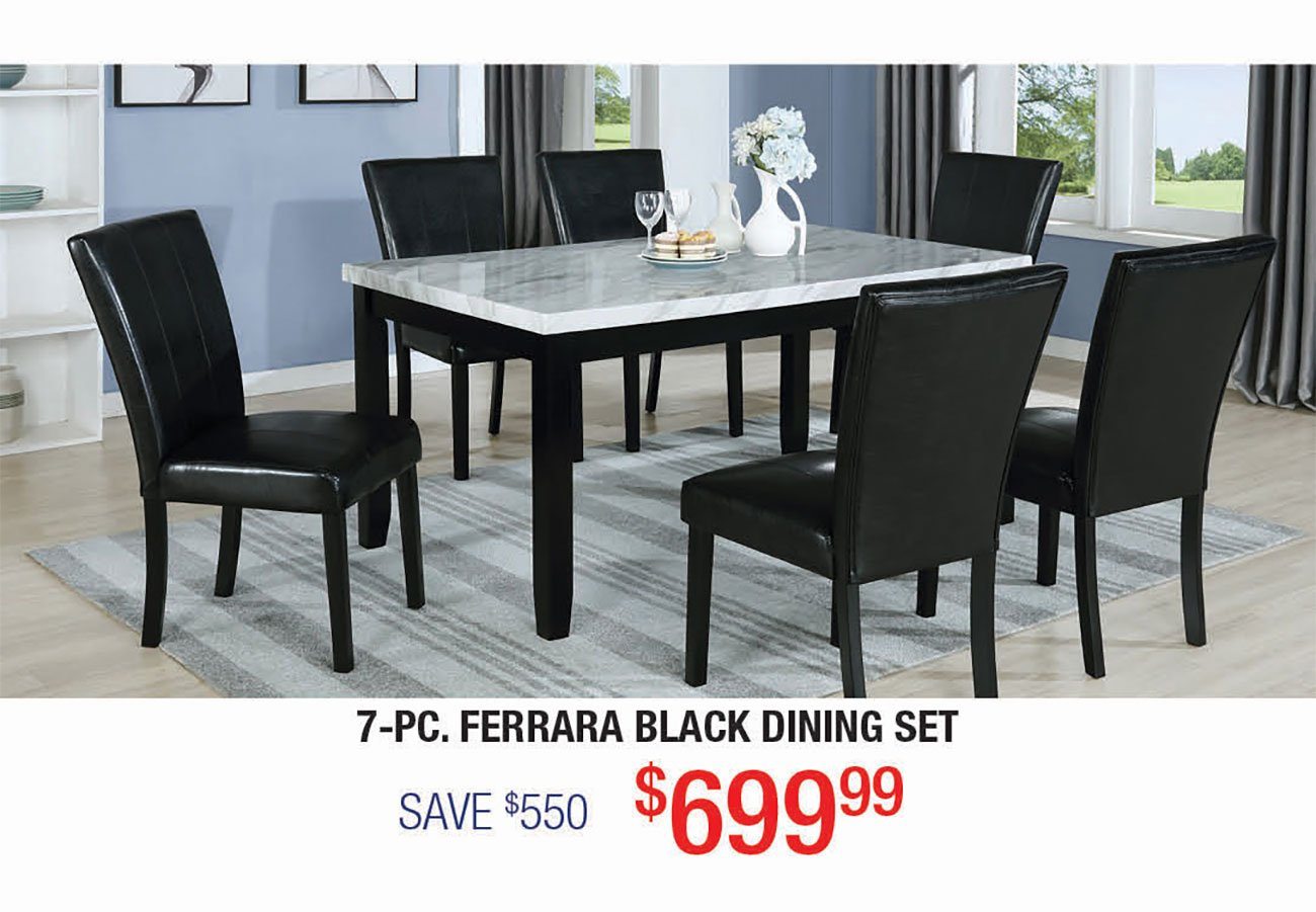 Ferrara-Black-Dining-Set