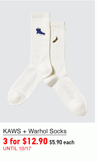 PDP 1 - KAWS+WARHOL SOCKS