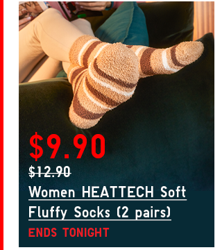 PDP7 - WOMEN HEATTECH SOFT FLUFFY SOCKS (2 PAIRS)