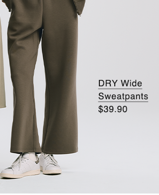 PDP8 - WOMEN DRY WIDE SWEATPANTS