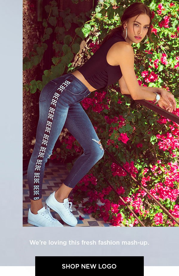 Logo on Denim We're loving this fresh fashion mash-up. SHOP NEW LOGO >