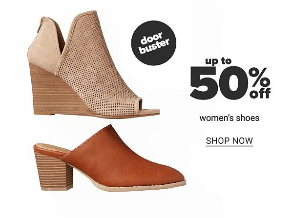 Up to 50% off Women's Shoes - Shop Now