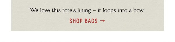 Shop bags.