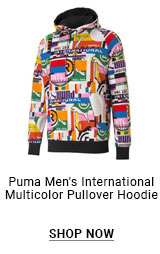  Puma Men's International Multicolor Pullover Hoodie