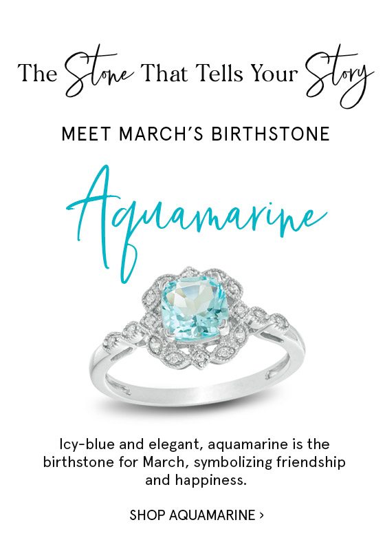 zales march birthstone