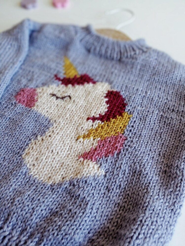 Happy Unicorn Sweater 