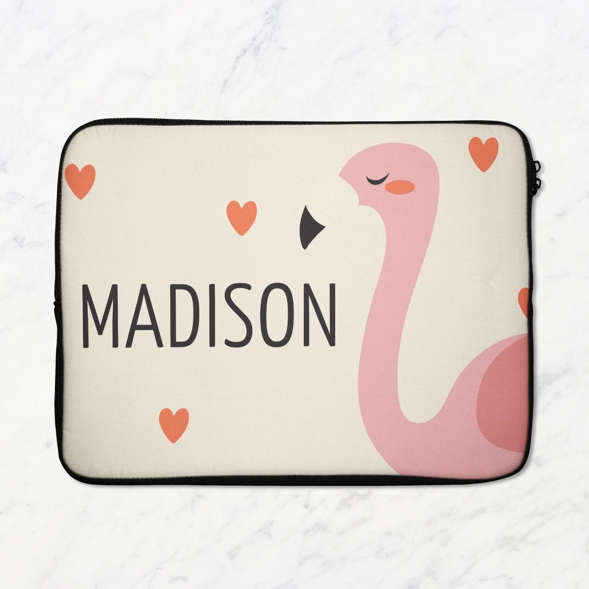 Image of Flamingo Love Laptop Sleeve