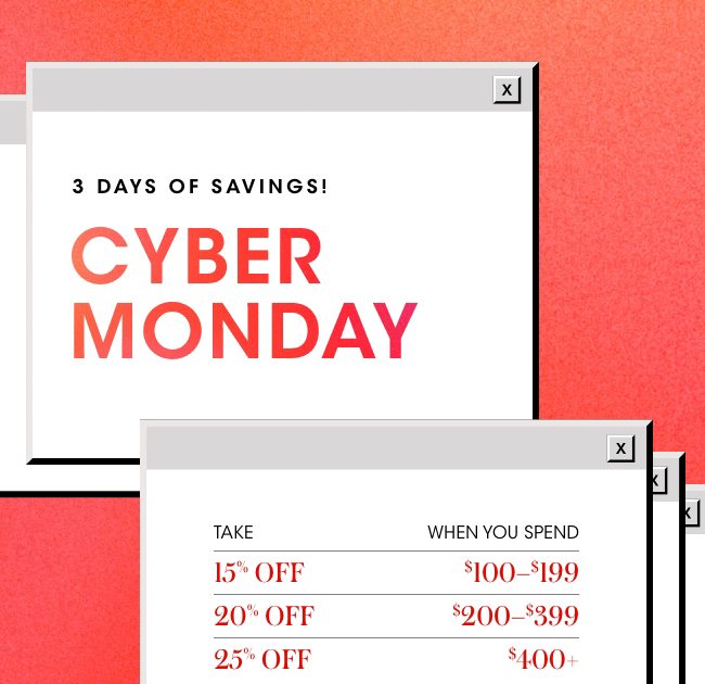 CYBER MONDAY