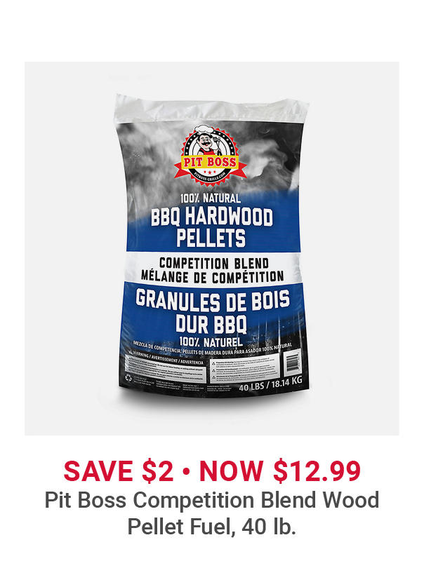 Pit Boss Competition Blend Wood Pellet Fuel 40 lb