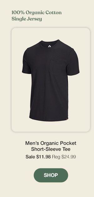 Men's Organic Pocket Short-Sleeve Tee - Click to Shop