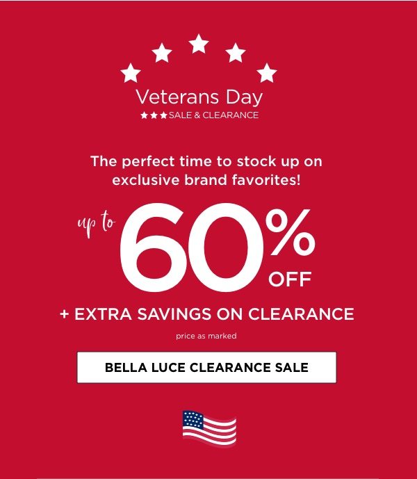 Save up to 60% on Bella Luce clearance jewelry.