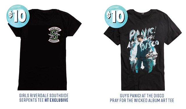 Black Friday Only All Tees $10